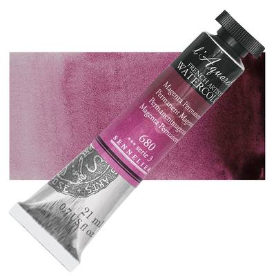 Sennelier Artist Tüp Sulu Boya 21ml Seri 3 No:680 Perm, Magenta