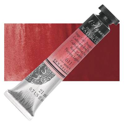 Sennelier Artist Tüp Sulu Boya 21ml S4 611 Cadmium Red Purple