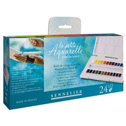 Sennelier - Sennelier Aquarelle Sulu Boya 24lü Tablet 131681