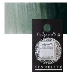 Sennelier - Sennelier Artist Tam Tablet Sulu Boya S1 No:203 Greenish Umber