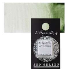 Sennelier - Sennelier Artist Tam Tablet Sulu Boya S1 No:213 Green Earth
