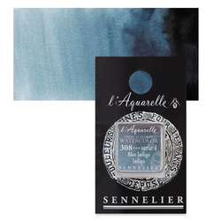 Sennelier - Sennelier Artist Tam Tablet Sulu Boya Yedek Seri 1 No:308 Indigo