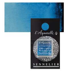 Sennelier - Sennelier Artist Tam Tablet Sulu Boya S1 No:326 P. Blue