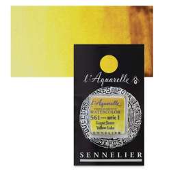 Sennelier - Sennelier Artist Tam Tablet Sulu Boya S1 No:561 Yellow Lake