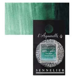 Sennelier - Sennelier Artist Tam Tablet Sulu Boya S1 899 Forest Green