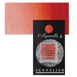 Sennelier - Sennelier Artist Tam Tablet Sulu Boya S2 675 French Vermilion