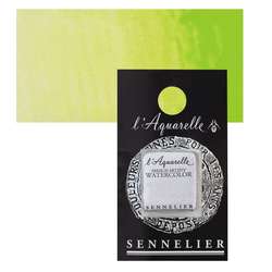 Sennelier - Sennelier Artist Tam Tablet Sulu Boya S2 871 Bright Yellow Green