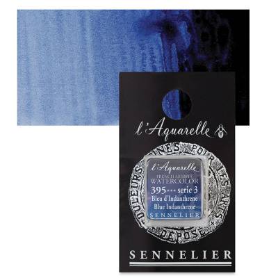 Sennelier Artist Tam Tablet Sulu Boya S3 395 Blue Indanthrene