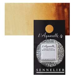 Sennelier - Sennelier Artist Tam Tablet Sulu Boya S3 599 Quinacridone Gold