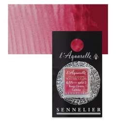 Sennelier - Sennelier Artist Tam Tablet Sulu Boya Yedek Seri 3 No:635 Carmine