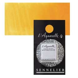 Sennelier - Sennelier Artist Tam Tablet Sulu Boya S4 533 Cadmium Yellow Deep