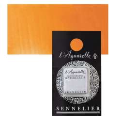 Sennelier - Sennelier Artist Tam Tablet Sulu Boya S4 537 C. Yellow Orange