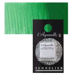 Sennelier - Sennelier Artist Tam Tablet Sulu Boya S4 823 Cadmium Green Light