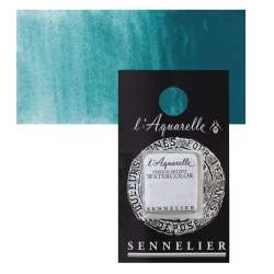 Sennelier - Sennelier Artist Tam Tablet Sulu Boya S4 856 Cobalt Green