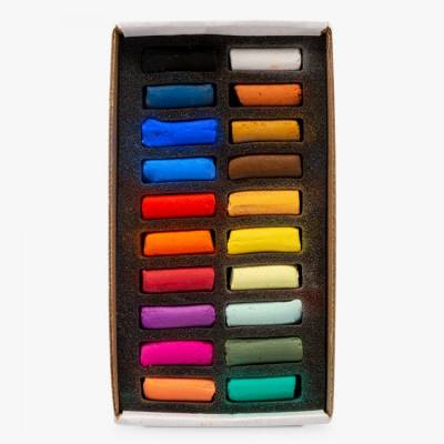 Sennelier Extra Soft Pastel Boya Assorted 20li Yarım Boy