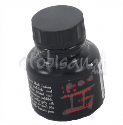 Sennelier Indian Ink China Black Mürekkep 30ml