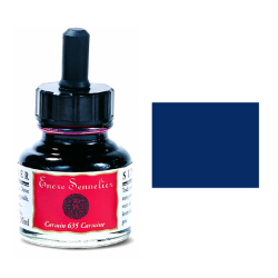 Sennelier - Sennelier Ink Çizim Mürekkebi 30ml-Indigo