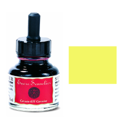 Sennelier - Sennelier Ink Çizim Mürekkebi 30ml-Lemon Yellow