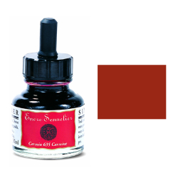 Sennelier - Sennelier Ink Çizim Mürekkebi 30ml-Sanguine