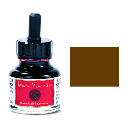 Sennelier - Sennelier Ink Çizim Mürekkebi 30ml-Sepia