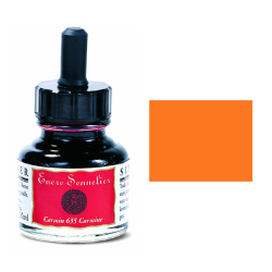 Sennelier - Sennelier Ink Çizim Mürekkebi 30ml-Vermillion