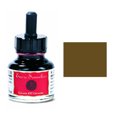 Sennelier Ink Çizim Mürekkebi 30 ml – Walnut Satin