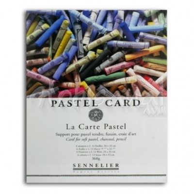 Sennelier Pastel Card 24x32cm 360g Blok 12 Sayfa