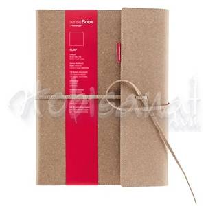 Transotype SenseBook Flap Defter 135 Yaprak A4 Çizgili