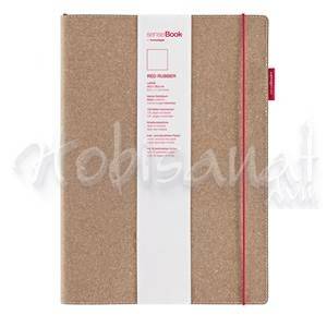 Transotype SenseBook Red Rubber Defter 135 Yaprak A4 Çizgili