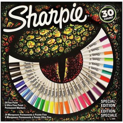 Sharpie Fine Permanent Marker 30lu Kertenkele 2061335