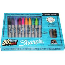 Sharpie - Sharpie Fine Point Marker Kalem 10+2 Set