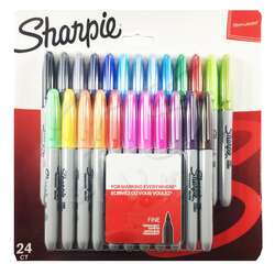 Sharpie - Sharpie Fine Point Marker Kalem 24lü Set