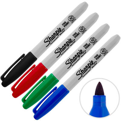 Sharpie Fine Point Marker Kalem 4lü Set