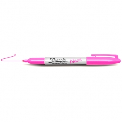 Sharpie - Sharpie Fine Point Marker-Neon Pink