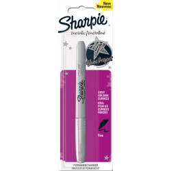Sharpie - Sharpie Metalik Marker Kalem Silver