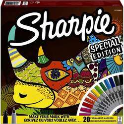 Sharpie - Sharpie Permanent Marker Karışık Kutu Gergedan 20li 2110122