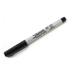 Sharpie - Sharpie Permanent Marker Ultra Fine Point Siyah