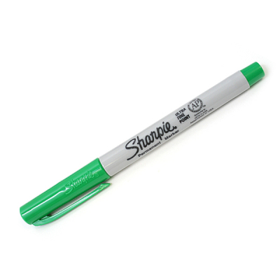 Sharpie Permanent Marker Ultra Fine Point Yeşil