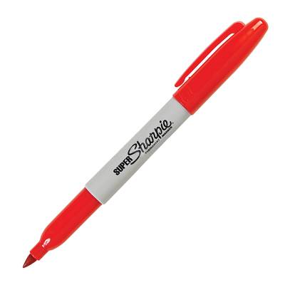 Sharpie Super Permanent Marker Kırmızı