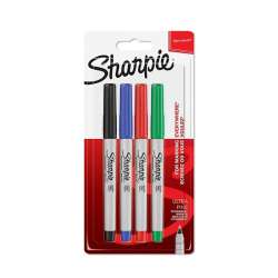 Sharpie - Sharpie Ultra Fine Point Marker Kalem 4lü Set