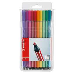 Stabilo - Stabilo Pen 68 Keçe Uçlu Kalem 10lu Set (1)