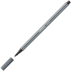 Stabilo - Stabilo Pen 68 Keçe Uçlu Kalem 1mm Gri