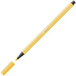 Stabilo - Stabilo Pen 68 Keçe Uçlu Kalem 1mm Sarı