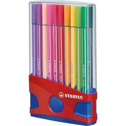 Stabilo - Stabilo Pen 68 Keçe Uçlu Kalem 20li Set (1)