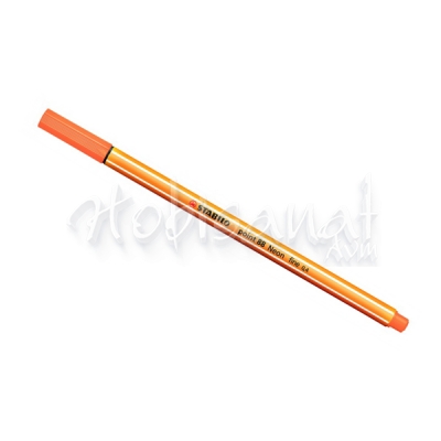 Stabilo Point 88 İnce Keçe Uçlu Kalem-Neon Orange