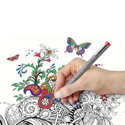 Staedtler 6 Pigment Liner Karışık Renk 0.3mm 6lı Set - 5