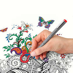 Staedtler 6 Pigment Liner Karışık Renk 0.5mm 6lı Set - 3