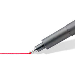 Staedtler 6 Pigment Liner Karışık Renk 0.5mm 6lı Set - 4