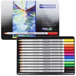 Staedtler - Staedtler Karat Aquarell Sulu Boya Kalemi 12li Set