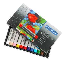 Staedtler - Staedtler Karat Yağlı Pastel Boya 12li Set